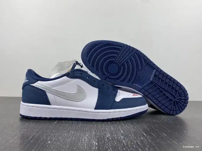 Rep Kickmax Jordan Midnight Navy SB 1 Low CJ7891-400 0322